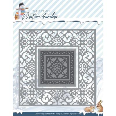 Find It Trading Jeanine's Art Winter Garden Dies - Snowflake Frame