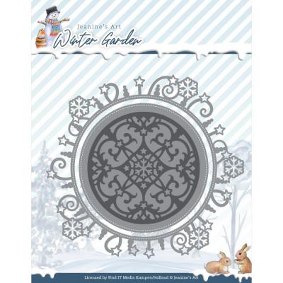 Find It Trading Jeanine's Art Winter Garden Dies - Snowflake Circle