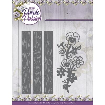 Find It Trading Precious Marieke Purple Passion Dies - Fance With Pansies