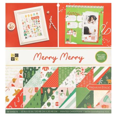 DCWV Merry Merry Designpapiere - Paper Pad