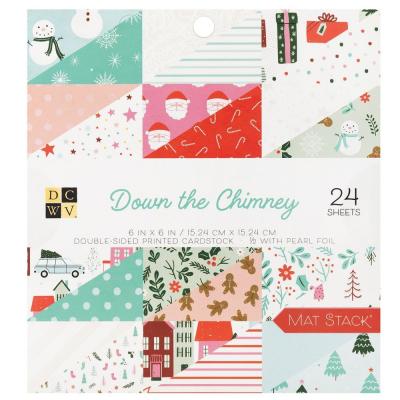 DCWV Down The Chimney Designpapiere - Paper Pad