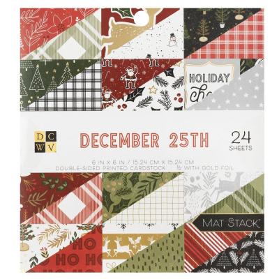 DCWV December 25th Designpapiere - Paper Pad