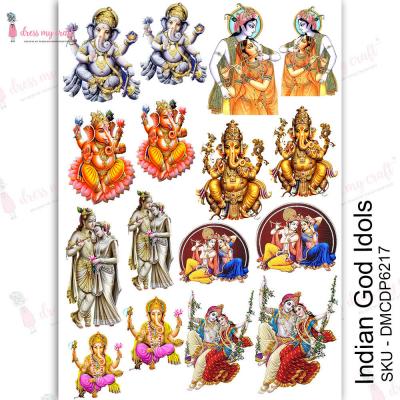Dress My Craft Transferpapier - Indian God Idols