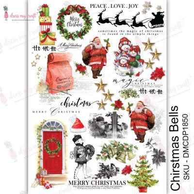 Dress My Craft Transferpapier - Christmas Bells