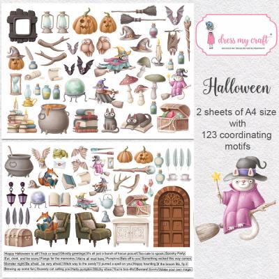 Dress My Craft Halloween Ausschneidebogen - Image Sheet
