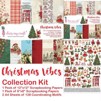 Dress My Crafts Christmas Vibes Designpapiere - Collection Kit