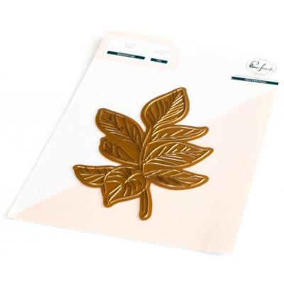 Pinkfresh Studio Hot Foil Plate -  Detailed Leaf