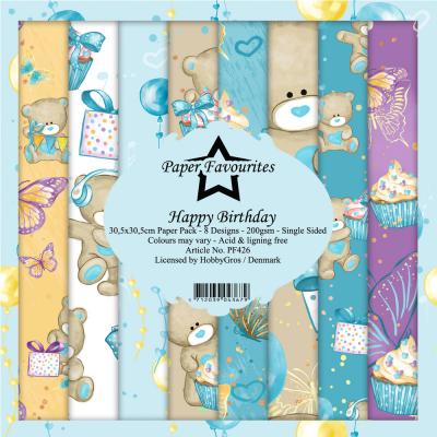 Dixi Craft Paper Favourites Happy Birthday Designpapiere - Paper Pack