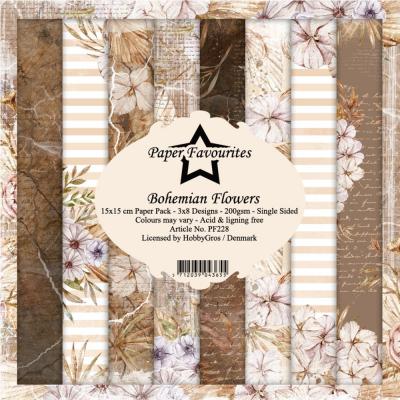 Dixi Craft Paper Favourites Bohemian Flowers Designpapiere - Paper Pack