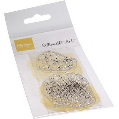 Marianne Design Silhouette Art Clear Stamps - Splatter
