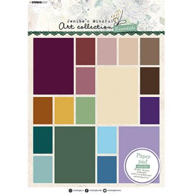 StudioLight Jenine's Mindfull Art Essentials Nr.79 Cardstock - Blocks Matching Unicolors