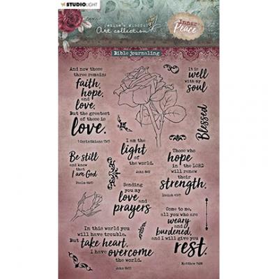 StudioLight Jenines Mindfull Art Collection Inner Peace Nr. 278 Clear Stamps - Bible Journaling