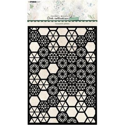 StudioLight Jenines Mindfull Art  Essentials Nr.103 Schablone - Dots Geometric