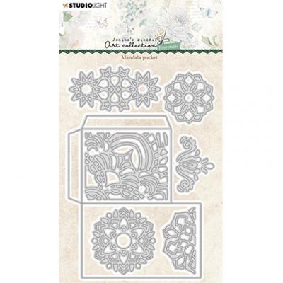 StudioLight Jenine‘s Mindful Art Essentials Nr.95 Cutting Die - Mandala Pocket