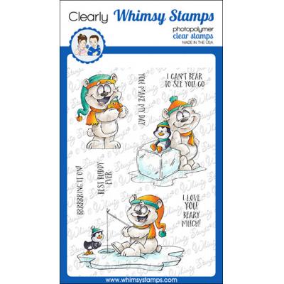 Whimsy Stamps Dustin Pike Clear Stamps - Polar Opposites