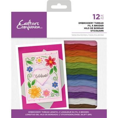 Crafter's Companion Die Cuts - Embroidery Thread Pack Rainbow