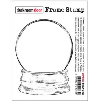 Darkroom Door Cling Stamp - Snow Globe