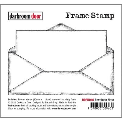 Darkroom Door Cling Stamps - Envelope Note