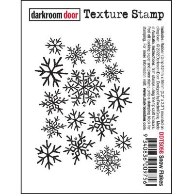 Darkroom Door Cling Stamp - Snow Flakes