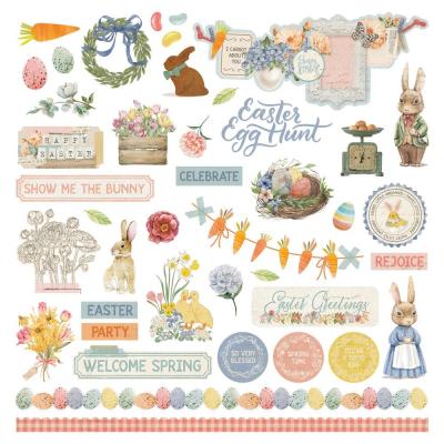 Photoplay Paper Bunnies & Blooms  Sticker - Elements