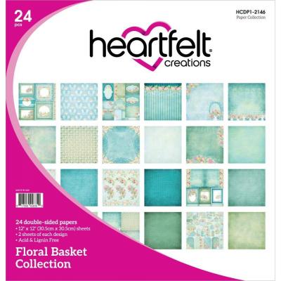 Heartfelt Creations Designpapiere - Floral Basket
