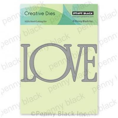 Penny Black Creative Dies - Immense Love