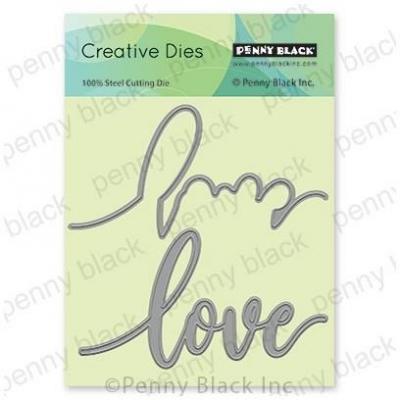 Penny Black Creative Dies - Love Edger