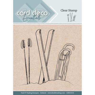 Find It Trading Jeanine's Art Winter Garden Clear Stamps - Snow Stuff