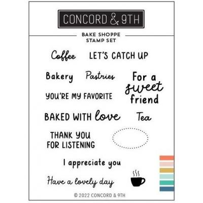 Concord & 9th Clear Stamps - Bake Shoppe