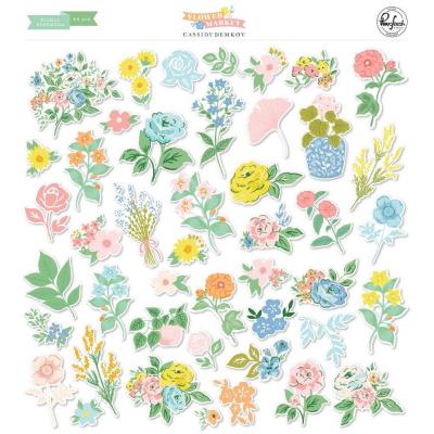 PinkFresh Studio Flower Market Die Cuts - Cardstock Die-Cuts
