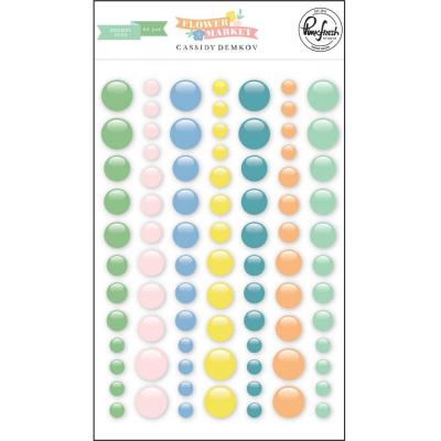 PinkFresh Studio Flower Market Sticker - Enamel Dots
