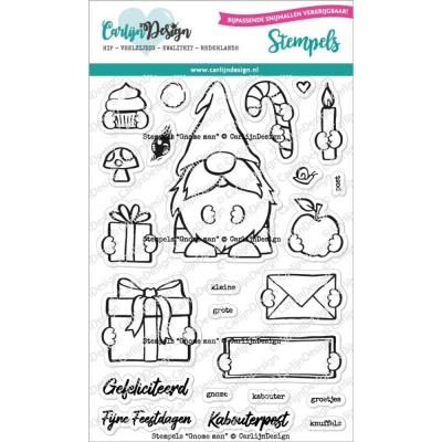 CarlijnDesign Clear Stamps - Gnome Man
