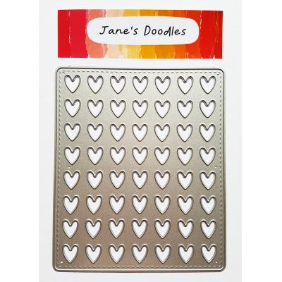 Jane's Doodles Metal Die - Hearts