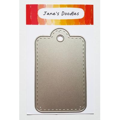 Jane's Doodles Metal Die - Gift Tag