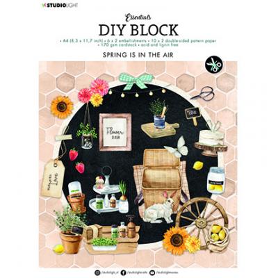 StudioLight DIY Block Essentials Nr.39 Scrapbooking Set - Spring Is In The Air