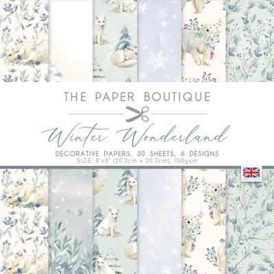 The Paper Boutique Winter Wonderland Designpapiere - Decorative Paper