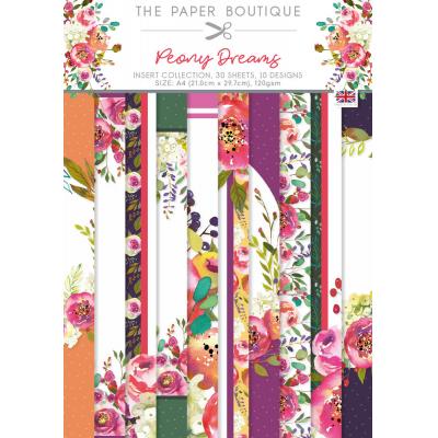 The Paper Boutique Poeny Dreams Designpapiere - Insert Collection