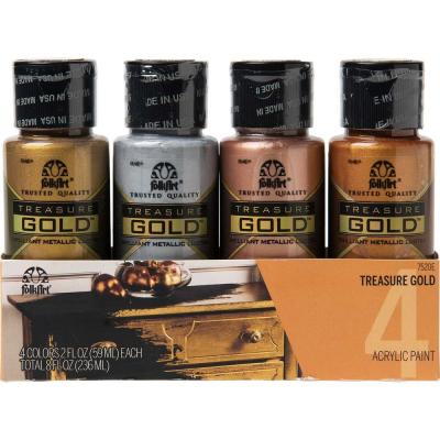 FolkArt - Treasure Gold Paint Set