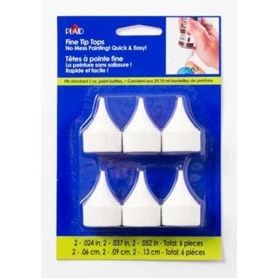 Folkart - Fine Tip Tops For 2oz Paint Bottle