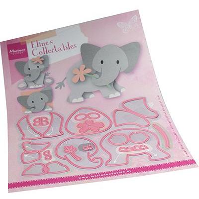 Marianne Design Dies - Eline's Baby Elephant