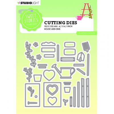 StudioLight Sweet Stories Nr.513 Cutting Die - House Add-Ons