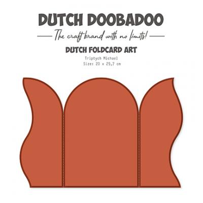 Dutch DooBaDoo Dutch Shape Art - Triptych Michael