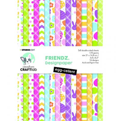 StudioLight Friendz Nr.83 Designpapiere - Egg-celent