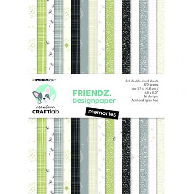 StudioLight Friendz Nr.82 Designpapiere - Memories