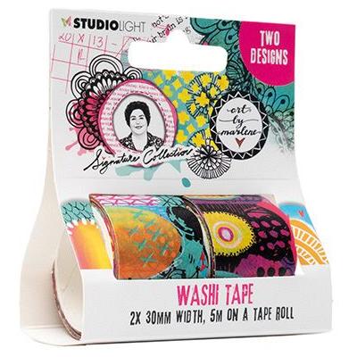 tudioLight Art By Marlene Signature Collection Nr.09 Klebeband - Washi Scallop Color