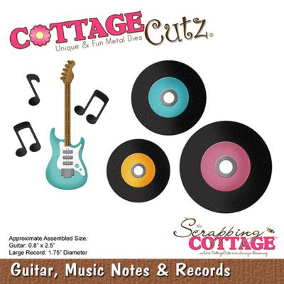 CottageCutz Dies - Guitar, Music Notes & Records