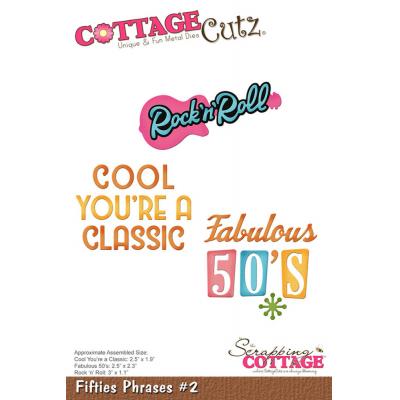 CottageCutz Dies - Fifties Phrases #2