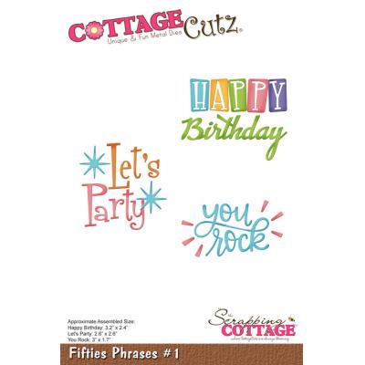 CottageCutz Dies - Fifties Phrases #1