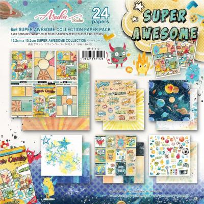 Asuka Studio Super Awesome Designpapiere - Paper Pack