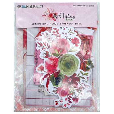 49 And Market ARToptions Rouge Die Cuts - Ephemera Bits